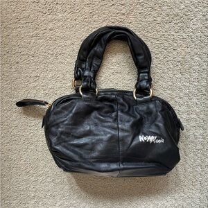 NOWmania Leather Hand Bag - Black